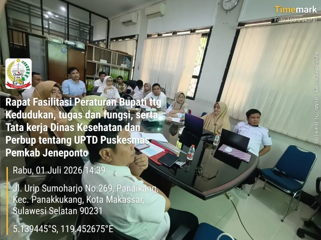 Rapat Fasilitasi Peraturan Bupati