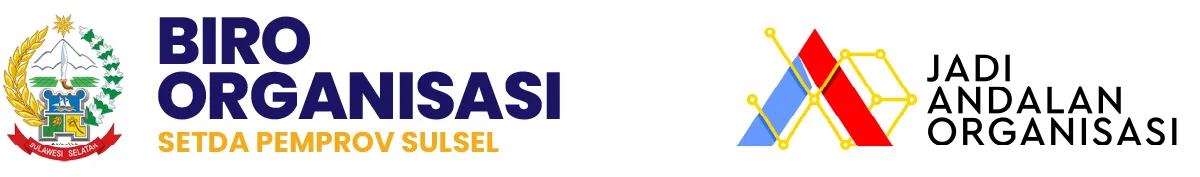 Biro Organisasi Setda Pemprov Sulsel logo